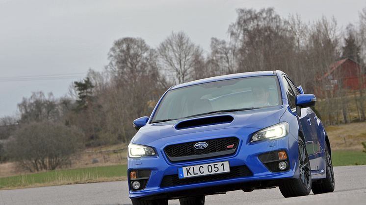 Subaru WRX STI får toppbetyg av amerikanska IIHS