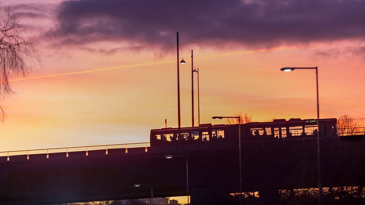 Flera trafikändringar sker i samband med att trafikutövare Nobina tar över busstrafiken på söndag. Foto: Susanne Walström/Trafikförvaltningen