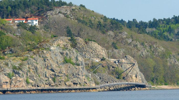 Tillfällig gång- och cykelväg på Göteborgsvägen