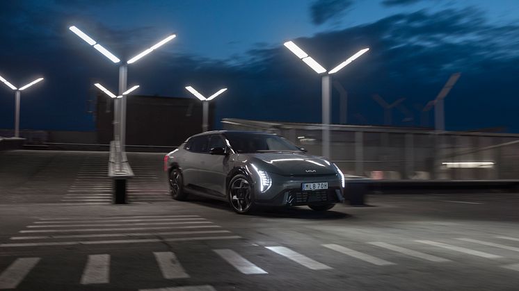 Elbilen Kia EV4 lanseras Sverige 