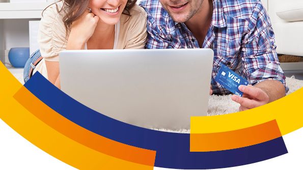 Spolupráce Visa Aukro - vizuál kampaně