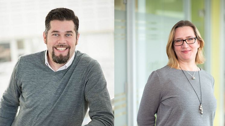 Christoffer Carlsmose och Erika Rapp