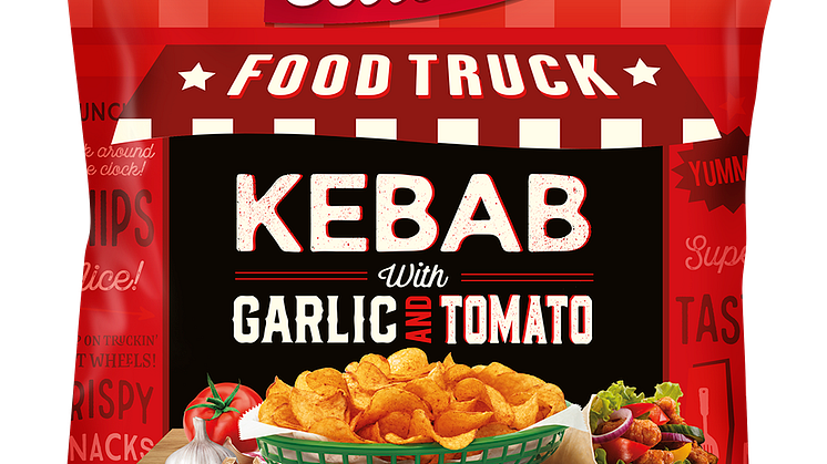 LTD Food Truck 2019 från Estrella: Kebab med vitlök och tomat