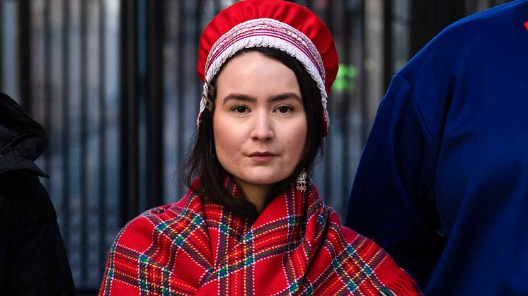Sara-Elvira Kuhmunen är årets unga förebild 2023. Foto: Skiftet