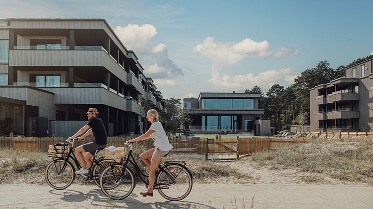 Fasad från stranden