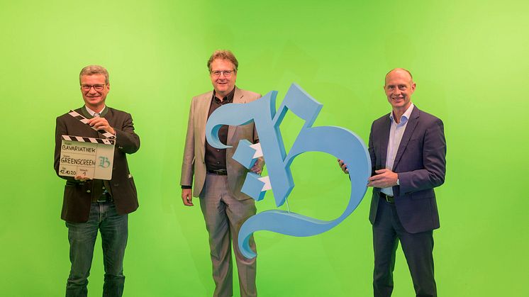 Bavariathek_Eröffnung_Greenscreen_vorher