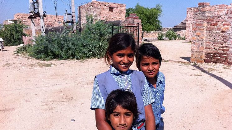 Chandelao i Tharöknen i Indien