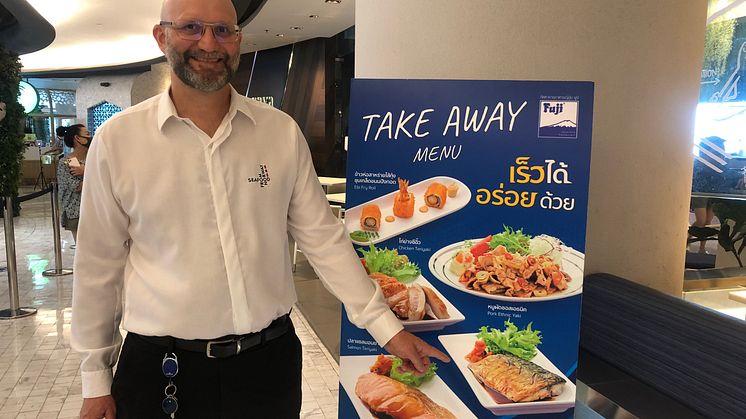 Saltet, grillet norsk makrell er et vanlig syn på thailandske menyer