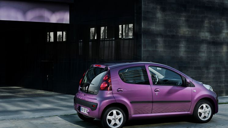 Nya Peugeot 107