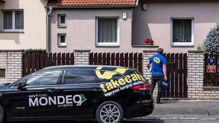 Ford Mondeo kombi HEV se po měsíci služby ukázal být nejúspornějším členem flotily Takecars