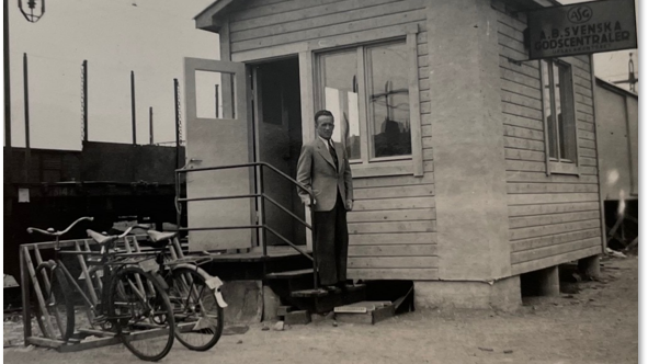 Gamla Uppsala-terminalen 1942