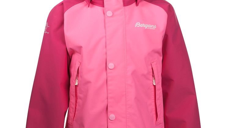 Knatten Kids Jacket: Lollipop/Hot Pink