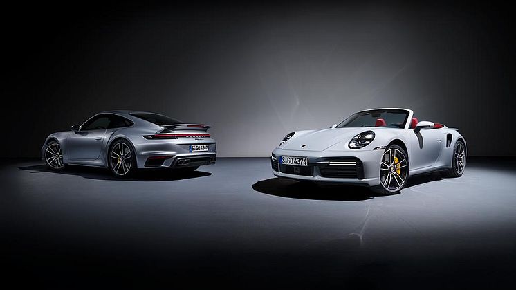 Den nye Porsche 911 Turbo S og Turbo S Cabriolet
