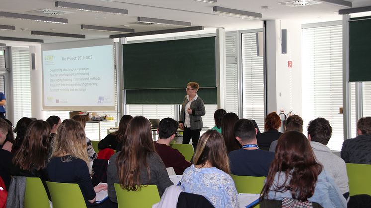 Internationales Partnerschaftsprojekt "ECMT + Entrepreneurship und Kommunikation in multikulturellen Teams“ gestartet