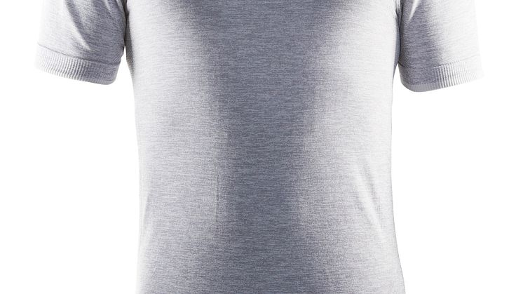 Active Comfort short sleeve - Men - Color: Grey melange