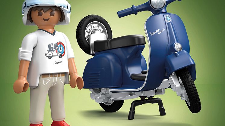 1969 Vespa 150 Sprint Veloce, Blau (71622) von PLAYMOBIL