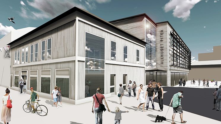 Kaleido lägger grunden för kreativ kultur i Piteås nya stadskärna