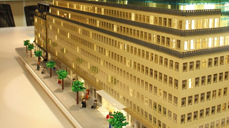 Sveavägen 44 i LEGO, kontorsvy