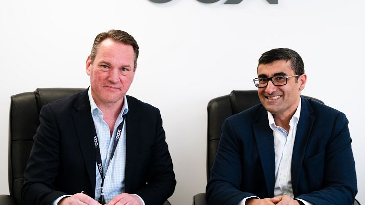 Cox Marine - From left - Gavin Wesson and Ghassan Al Binali