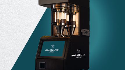 Roastelier slutrostar kaffebönor och gör det möjligt för alla serveringar att erbjuda färskrostat kaffe