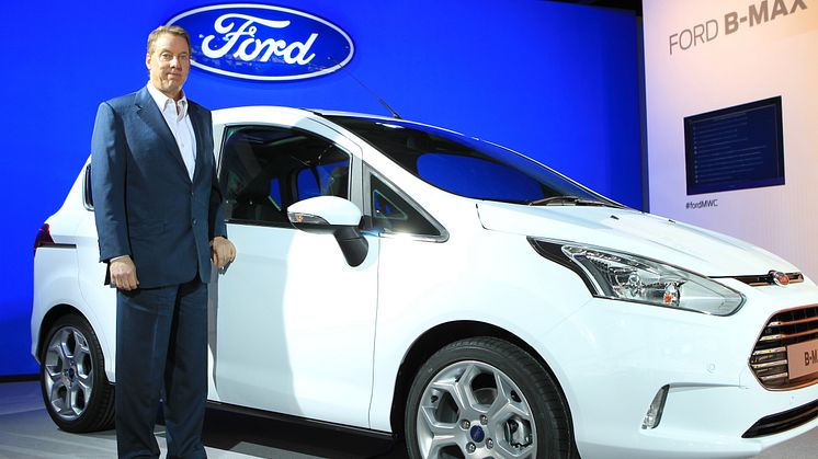 Ford SYNC gör Europa-debut i nya B-MAX 