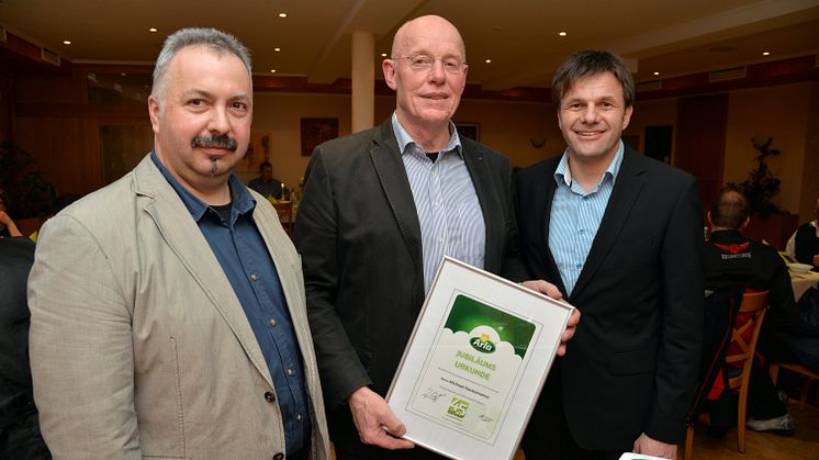 Arla Foods ehrte Jubilare am Standort Pronsfeld