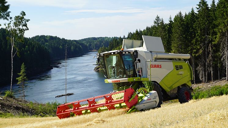 Nye TUCANO MONTANA var en av bidragsyterne til at CLAAS ble landets mest solgte treskermerke i 2019. 