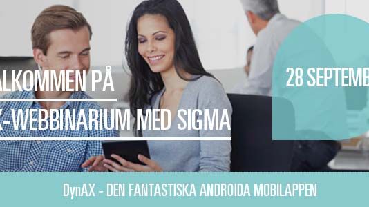 VÄLKOMMEN PÅ AX-WEBBINARIUM OM DynAX DEN 28/9