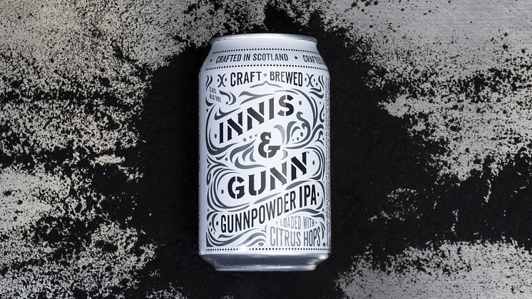 Boom! Innis & Gunn Gunnpowder IPA - nu i systembolagets fasta sortment. 