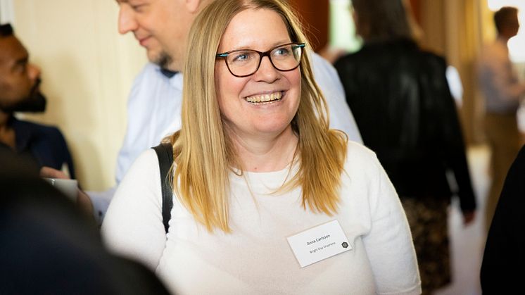 Anna Carlsson från Bright Day Graphene är med i ett spännande grafen-projekt. Foto: Mikael Wallerstedt.