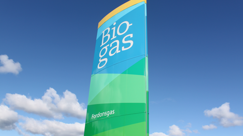 Biogas finns, funkar och ökar!