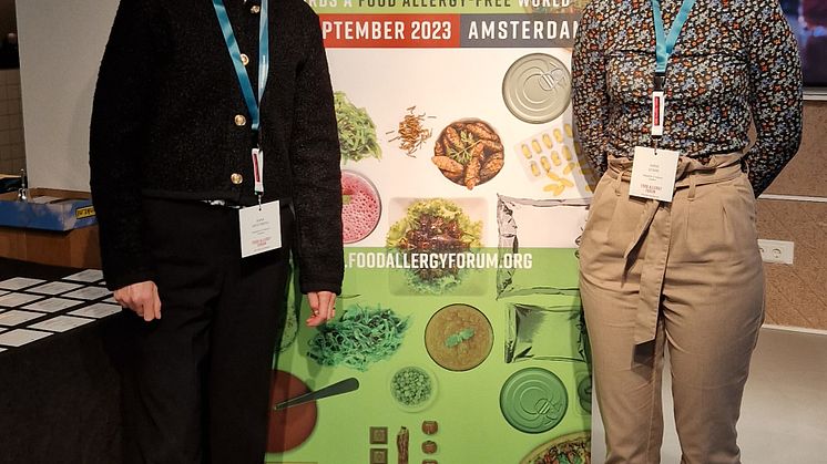 Anna Westberg och Anna Stark, Bergström & Hellqvist AB på Food Allergy Forum