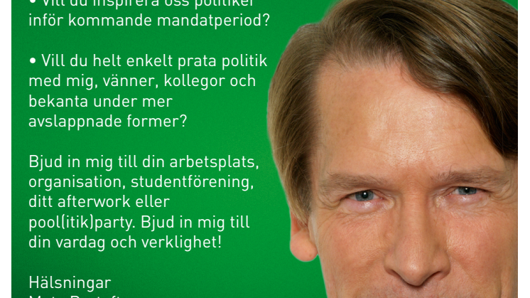 "Bjud hem mig!"-kampanjen Mats Pertoft (MP)