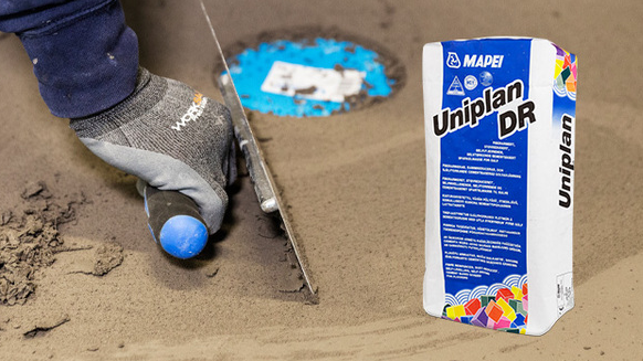 Nu lanserar vi på Mapei ett nytt spackel - Uniplan DR!