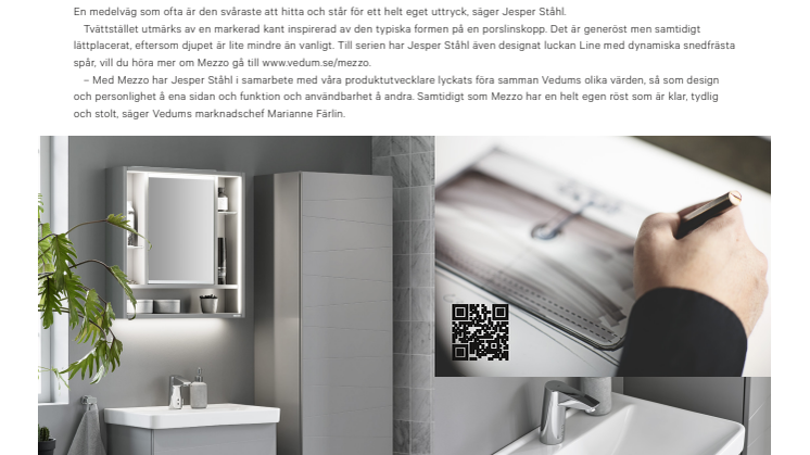 Mezzo - ny serie från Vedum Kök & Bad