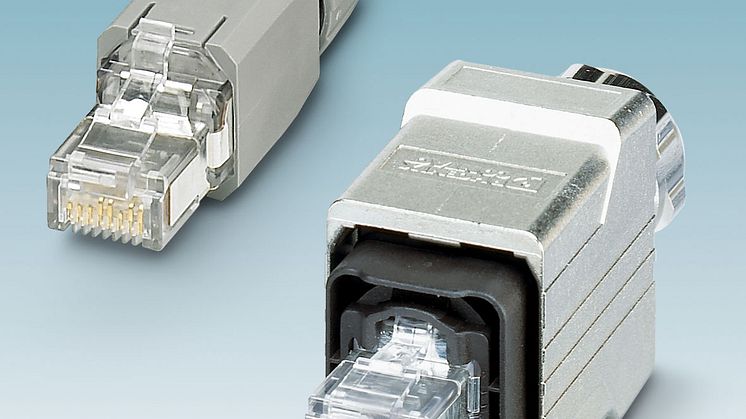 RJ45-kontakt: Snabbanslutningsteknik för Profinet