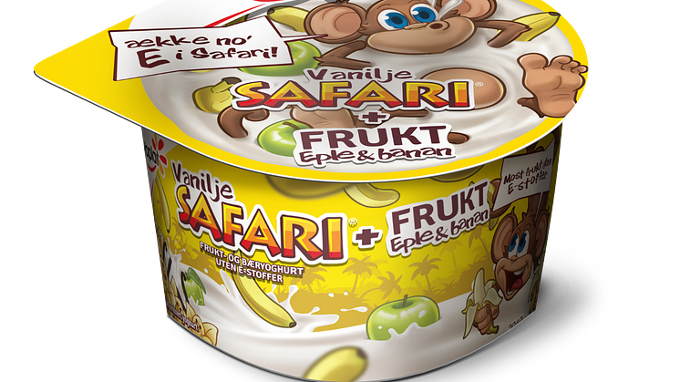 Safari smoothie eple og banan