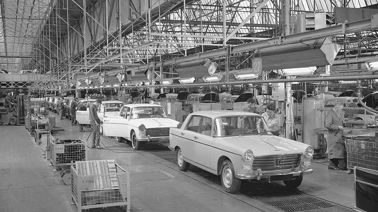 Peugeots fabrik i Sochaux firar 100 år!