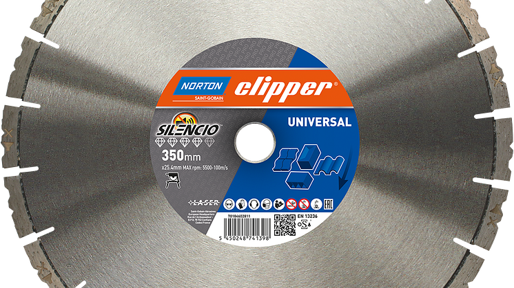 Norton Clipper Pro Silencio Universal 350 mm