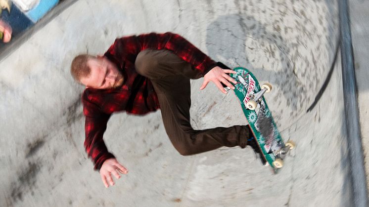 Skatebowl og aktivitetspark i Gamlebyen