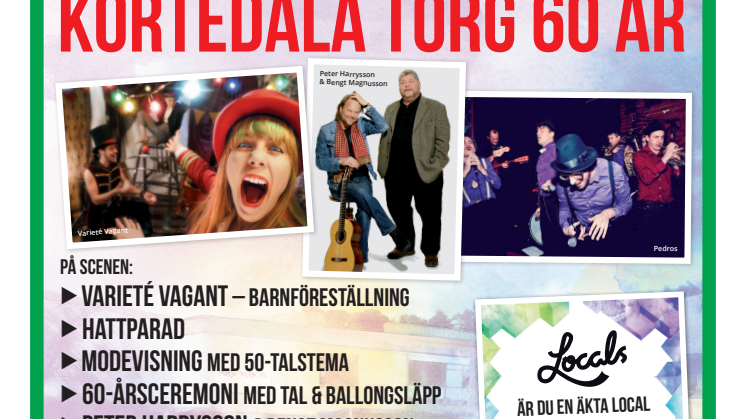 Kortedala Torg 60 år - Välkommen 13/6