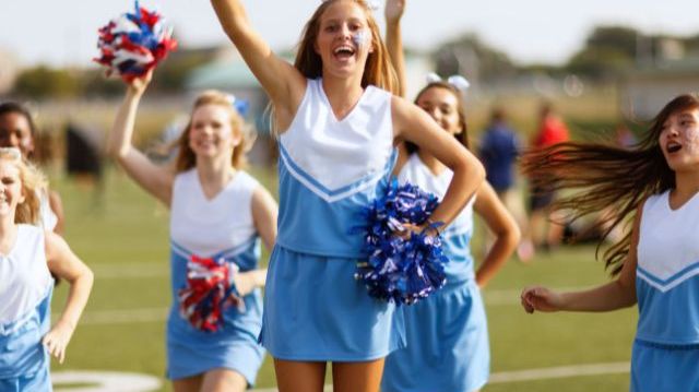 Exchange Student Cheerleaders