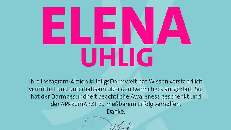 Darm-Star des Monats: Elena Uhlig