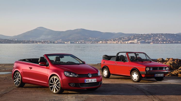 Golf Cabriolet 40 år