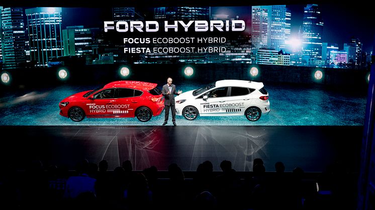 Ford Fiesta und Ford Focus mit EcoBoost-Benzinern setzen künftig auf moderne Mild-Hybrid-Technologie für mehr Leistung, direkteres Ansprechverhalten und höhere Kraftstoff-Effizienz
