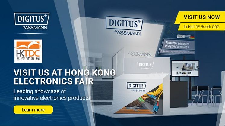 News: Assmann Electronic shows international presence at the HKTDC in Hong Kong in October