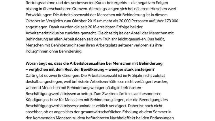 Inklusionsbarometer Arbeit /  Drei Fragen an... Prof. Dr. Bert Rürup