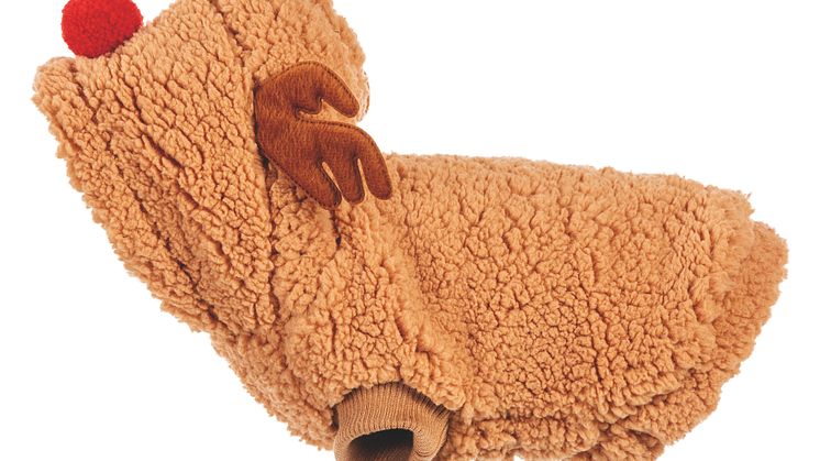 Little&Bigger Xmas Deer hoodie brown
