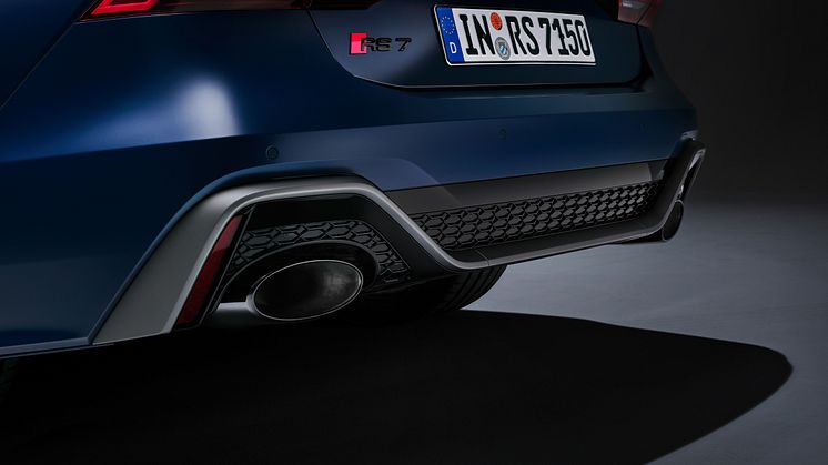 Audi RS 7 Sportback performance (Ascariblå mat) detalje