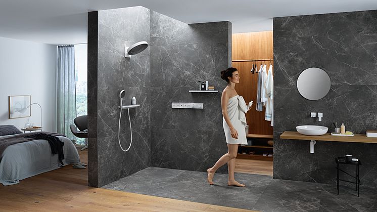 hansgrohe Rainfinity miljöö people 2